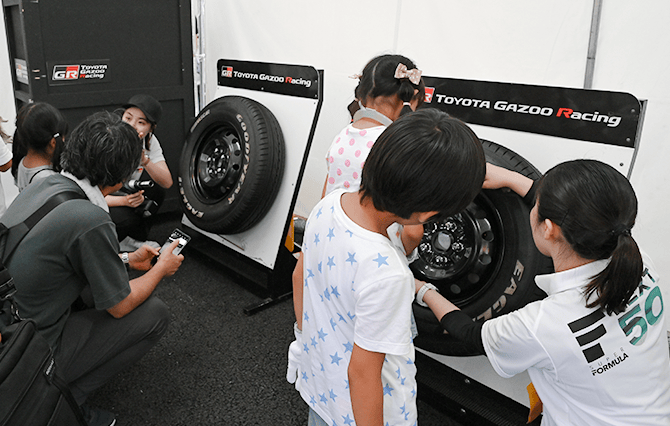 写真：イベント広場の様子