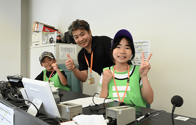 写真：キッザニア体験